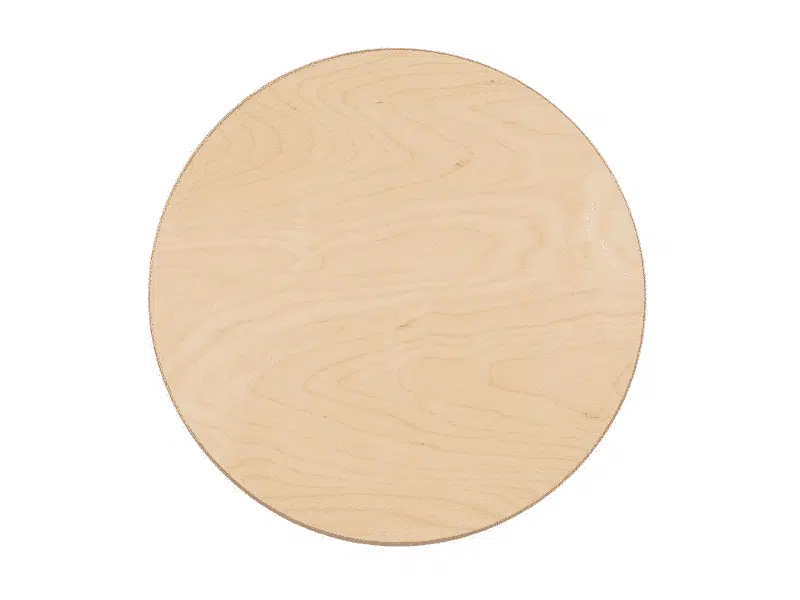 Plateforme ronde en bois – Grapat