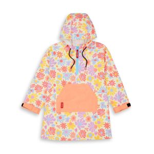 Poncho de pluie Retro Flowers 4-6 ans Hello Hossy