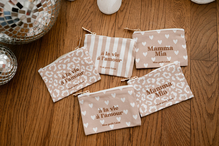 Porte-Monnaie RAYÉ | Beige À LA VIE À L’AMOUR – Image 2