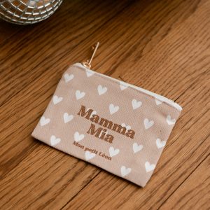Porte-Monnaie COEUR | Beige MAMMA MIA