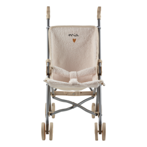 Poussette moumoute  » petit coeur »