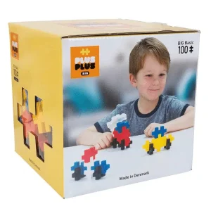 Ensemble de 100 morceaux colorés (Gros) – Plus Plus