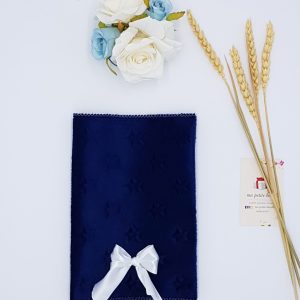 Protège carnet de santé bleu roi