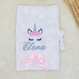 Protège carnet de santé blanc