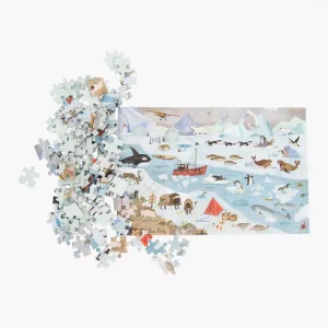 Puzzle la banquise 96 pièces | Les Grands explorateurs