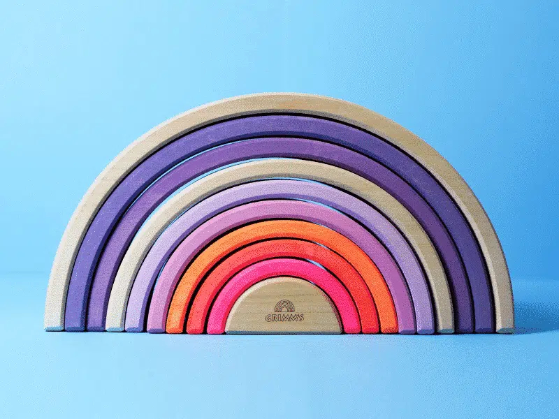 Arc-en-ciel rose néon- Grimm’s X NEON