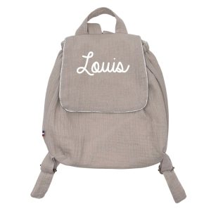 Sac à dos | Double gaze beige