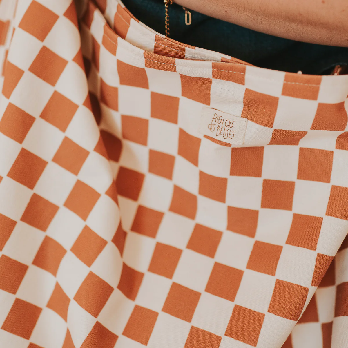 Sac xl damier camel – Image 2