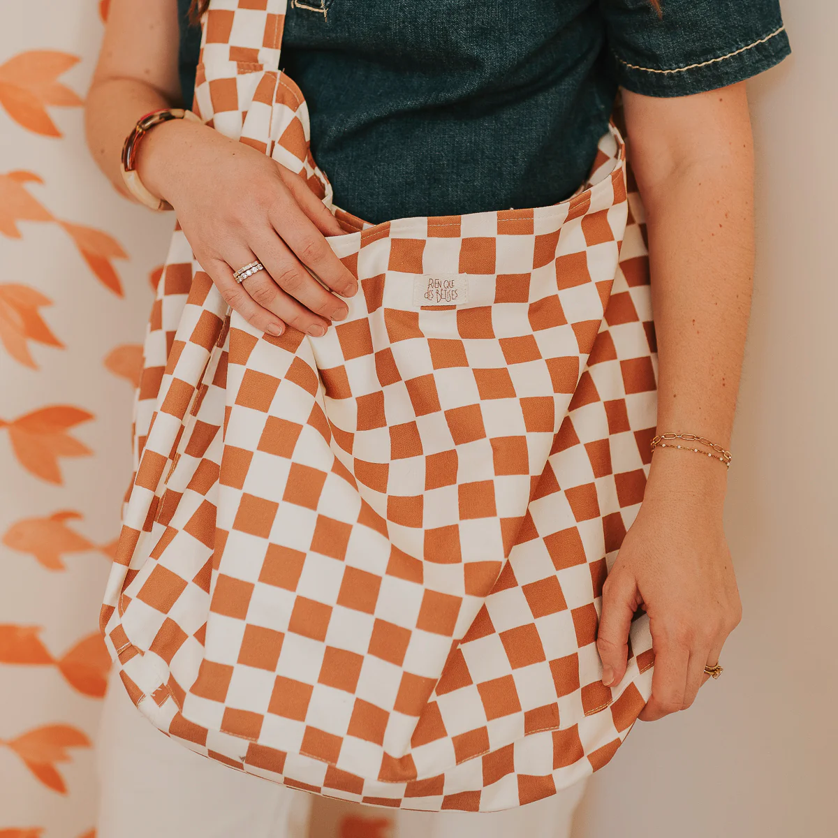 Sac xl damier camel – Image 3