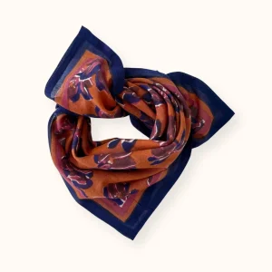 Foulard Manika Dupitta | Violeta rust