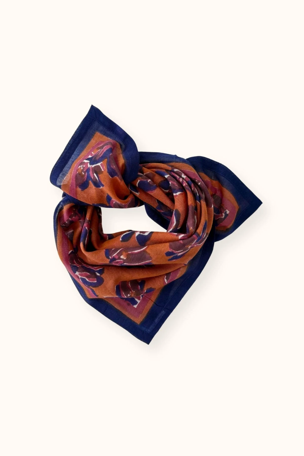 Foulard Manika Dupitta | Violeta rust