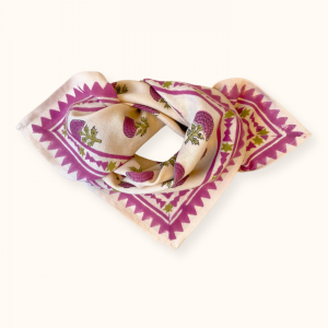 Foulard Manika Florets | Macadamia