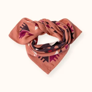 Foulard Manika Rajah | Rust