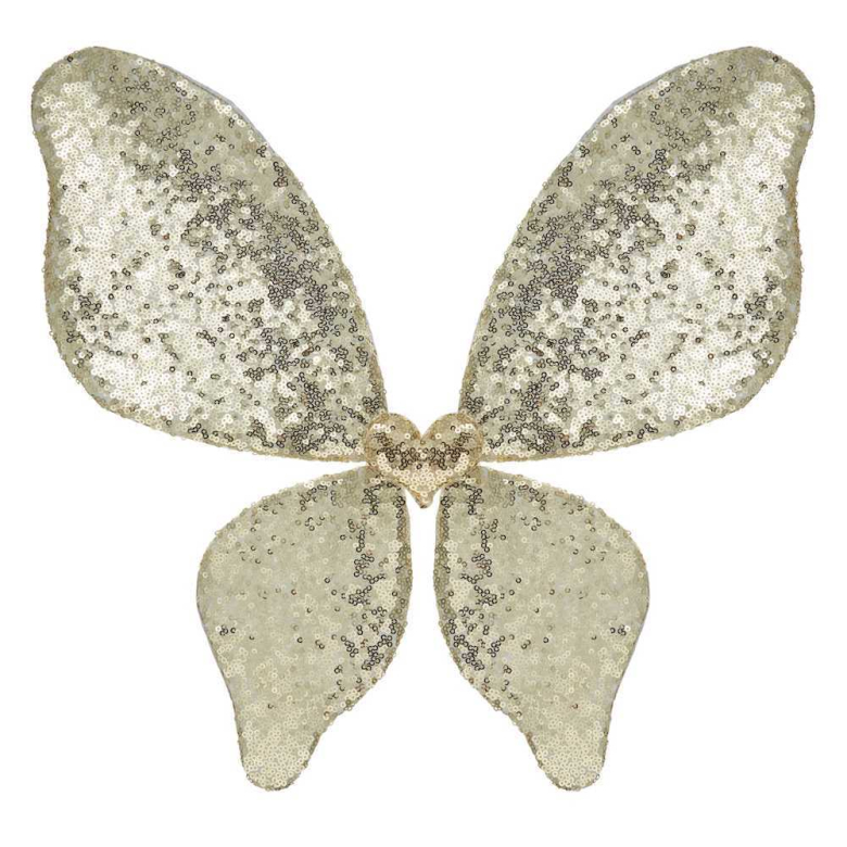 Ailes pailletées | or