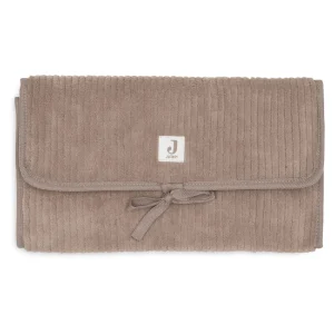 Tapis à Langer nomade | Cloudy rib Milky coffee